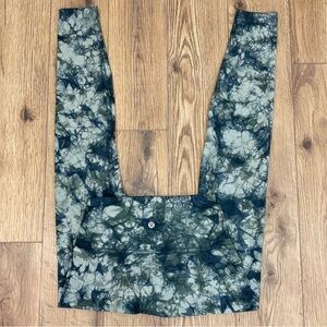 Lululemon Wunder Train Under High Rise Tight 28" Size 6 Dual Shibori Misty Moss